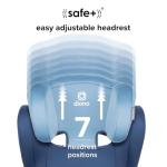 Diono Cambria 2XT XL, Dual Latch Connectors, 2-in-1 Belt Positioning Booster Seat, High-Back to Backless Booster with Space and Room to Grow, 8 Years 1 Booster Seat, Blue Surge