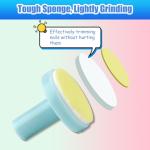 12 Pieces Baby Nail File Pads Nail Trimmer Replacement Pads Electric Baby Nail Grinding Heads for Standard Electric Kid Nail Trimmer Suits to Newborn and Adults