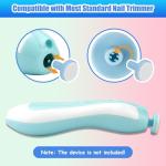 12 Pieces Baby Nail File Pads Nail Trimmer Replacement Pads Electric Baby Nail Grinding Heads for Standard Electric Kid Nail Trimmer Suits to Newborn and Adults