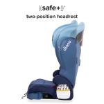 Diono Cambria 2XT XL, Dual Latch Connectors, 2-in-1 Belt Positioning Booster Seat, High-Back to Backless Booster with Space and Room to Grow, 8 Years 1 Booster Seat, Blue Surge