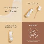 The Honest Company Silicone-Free Conditioner, Gentle Tear-Free, Hypoallergenic, Baby Hair Care with Naturally Derived Ingredients, Citrus Vanilla Refresh, 10 fl oz