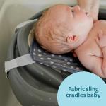 The First Years Renewed Baby Bath Tub - Newborn to Toddler 3-in-1 Baby Tub with Removable Sling - Made with 50% Recycled Material - 0 to 25 LBs