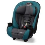 Safety 1st Ellaris 3-in-1 Convertible Car Seat, Slim Fit Design, Rear & Forward-Facing, 5-Position Headrest, 3-Across Fit, Travel-Friendly with Machine-Washable Seat Pad, Peacock Blue