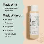 The Honest Company 2-in-1 Baby Shampoo & Body Wash, Fragrance-Free, Gentle, Tear-Free, Hypoallergenic, Naturally Derived, Sensitive Skin, 18 fl oz