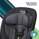 Safety 1st Ellaris 3-in-1 Convertible Car Seat, Slim Fit Design, Rear & Forward-Facing, 5-Position Headrest, 3-Across Fit, Travel-Friendly with Machine-Washable Seat Pad, Peacock Blue