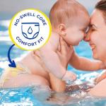 Pampers Swim Diapers - Splashers - Size 5+, 17 Count, Gap-Free Disposable Baby Swimming Pants