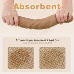 Hooded Baby Bath Towels for Newborn, 2 Pack - 6-Layer 100% Muslin Cotton, Soft Absorbent Baby Towels with Hood for Babies, Infants & Toddlers, Large 32x32 Inch Unisex Newborn Baby Bath Essentials