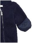 Amazon Essentials Unisex Babies' Hooded Sherpa Fleece Bunting Suit, Dark Navy, 18 Months