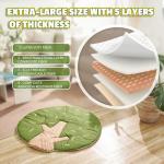 Baby Play Gym Mat - 8-in-1 Activity Playmat with Detachable Toys for Sensory Development - Thick, Oversized, Washable & Non-Slip Baby Floor Mat - Perfect Tummy Time Mat for Infants 0 6 12 Months