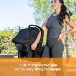 Baby Trend Venture 3-Wheel Stroller Travel System, Stellar Grey