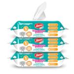 JALOMA Baby Wipes with Chamomile and Calendula Extract, Hypoallergenic and Paraben Free, 3Pack, 80 Ct Each
