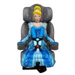 KidsEmbrace 2-in-1 Car Seat | Forward-Facing Harness (26.5–65 lbs) & Booster Mode (40–100 lbs) | Latch | Premium Fit with Multi-Position Headrest, Harness & Recline - Disney Cinderella (Blue)
