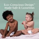 Earth & Eden Sensitive Baby Diapers, Newborn (108 Count) - Eco-Conscious & Hypoallergenic Diapers - No Harsh Chemicals - Comfortable and Gentle on Skin - Dermatologically Approved