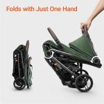 MAMAZING Ultra Air Lightweight Baby Travel Stroller with Carbon Fiber Frame, Compact & Airplane-Friendly, One-Handed Fold, 11.6 lbs, Perfect for Toddlers, Green