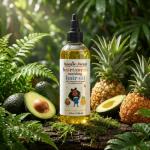 Boogie and Bean Baby and Kids Hair Growth Oil, Nourishing Hair Oil for Infants, Toddlers and Children, Moisturizes Waves, Curls, Coils and Locs