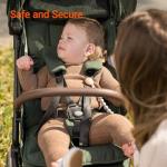 MAMAZING Ultra Air Lightweight Baby Travel Stroller with Carbon Fiber Frame, Compact & Airplane-Friendly, One-Handed Fold, 11.6 lbs, Perfect for Toddlers, Green