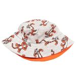 Disney Winnie the Pooh Tigger Infant Baby Boys Romper and Bucket Sun Hat Orange 12 Months