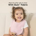 KeaBabies 8-Pack Organic Baby Bibs for Girls, Boys - Quilted Cotton Cloth Baby Drool Bibs for Drooling and Teething Toddler, Newborn, Infant, Soft & Super Absorbent (Muted Pastel)