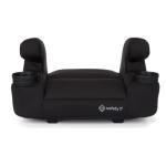 Safety 1st Comfort Ride Lite Booster Car Seat, 2-Pack, Lightweight Backless Booster Seat, Machine Washable, Dishwasher Safe Cup Holders, USA-Made, Fits Kids 40-100 lbs, 43.4-57", Pure Black