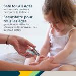 Safety 1St Steady Grip Infant Nail Clipper, Sea Stone Aqua