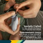 Safety 1St Steady Grip Infant Nail Clipper, Sea Stone Aqua