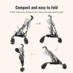 Dream On Me Vista Moonwalk Stroller, Disney Approved Lightweight Stroller for Toddlers and Infants, One-Hand Fold, Reclining Seat, Canopy with Sun Visor, Everyday & Travel Ready