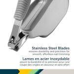 Safety 1St Steady Grip Infant Nail Clipper, Sea Stone Aqua