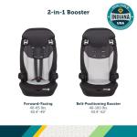 Safety 1st Grand 2-in-1 Booster Car Seat, Converts from High Back to Belt-Positioning Booster, High Back Seat for Kids 40-65, and Belt-Positioning 40-100 Pounds, Old Soul