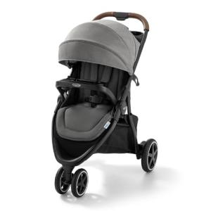Graco Outpace LX All-Terrain 3-Wheel Baby Stroller, Cohen €” Compatible for Travel System, Easy One-Hand Fold, in-Seat Suspension for Comfortable Ride, Never-Flat Rubber Tires