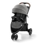 Graco Outpace LX All-Terrain 3-Wheel Baby Stroller, Cohen €” Compatible for Travel System, Easy One-Hand Fold, in-Seat Suspension for Comfortable Ride, Never-Flat Rubber Tires