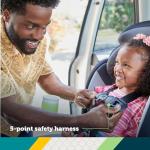 Safety 1st Grand 2-in-1 Booster Car Seat, Converts from High Back to Belt-Positioning Booster, High Back Seat for Kids 40-65, and Belt-Positioning 40-100 Pounds, Old Soul