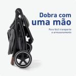 Graco Outpace LX All-Terrain 3-Wheel Baby Stroller, Cohen €” Compatible for Travel System, Easy One-Hand Fold, in-Seat Suspension for Comfortable Ride, Never-Flat Rubber Tires