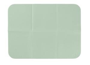 Ubbi On-the-Go Diaper Changing Baby Mat, Soft and Comfortable, Must Have for Newborns, Easy to Clean, Portable Folding Pad, Infant Traveling Accessories, Sage Green, 16" x 21"