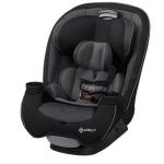 Safety 1st Grow and Go All-in-One Slim Convertible Car Seat, Rear Facing, 5-40 lbs, Forward Facing (30–65 lbs), High Back Booster Seat 40-100 pounds, Black Phantom