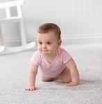 Gerber Baby 5-Pack Solid Onesies Bodysuits, Pink, 3-6 Months