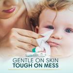 Pampers Aqua Pure Baby Wipes, 99% Water, Fragrance Free, 672 Baby Wipes Total (12X Flip-Top Packs) [Packaging May Vary]