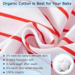 AOMOMO Unisex- Baby Clothes Twins Bodysuits I Love Daddy Mummy Romper Set, Newborn Cotton Footed Pajamas (White, Newborn)