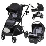 Baby Trend Passport® Switch 6-in-1 Modular Stroller Travel System with EZ-Lift™ Plus Infant Car Seat, Dash Black