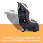 Baby Trend Trooper™ Slim 3-in-1 Convertible Car Seat, Quartz Pink – Slim Fit, 3-in-1 Growth Modes, Lightweight Design, Adjustable Comfort Padding