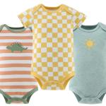 The Peanutshell Unisex Baby Bodysuits - Baby Boy or Girl Clothes, Newborn 0-3, 3-6, 6-9, 9-12, 12-18, 18-24 Months Baby Clothes - 100% Cotton Infant, New Born Boys or Girls Outfits - Cozy Neutrals