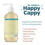 Happy Cappy Baby Shampoo and Body Wash - Shampoo & Body Wash for Eczema-Prone Skin, For Infants, Toddlers, & Kids, Reduces Itching and Redness, Dermatologist Tested, Fragrance Free - 8 fl oz