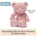 Baby GUND My First Teddy Bear, Ultra Soft Animal Plush Toy for Babies and Newborns, Pink, 10”