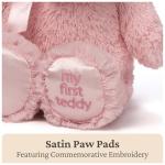 Baby GUND My First Teddy Bear, Ultra Soft Animal Plush Toy for Babies and Newborns, Pink, 10”