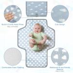 Accmor Portable Diaper Changing Pad, Waterproof Baby Changing Mat, Foldable Travel Diaper Changing Pads for Baby, Baby Essentials Shower Registry Gifts