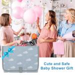 Accmor Portable Diaper Changing Pad, Waterproof Baby Changing Mat, Foldable Travel Diaper Changing Pads for Baby, Baby Essentials Shower Registry Gifts