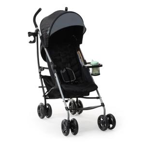Ingenuity 3Dlite Convenience Stroller, Gray – Lightweight Stroller with Aluminum Frame, Large Seat Area, 4 Position Recline, Extra Large Storage Basket – Infant Stroller for Travel and More