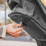 Chicco Presto Self-Folding, Compact Stroller with Canopy, Lightweight Aluminum Frame Umbrella Stroller, for Babies and Toddlers up to 50 lbs., Graphite/Grey