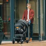 Chicco Presto Self-Folding, Compact Stroller with Canopy, Lightweight Aluminum Frame Umbrella Stroller, for Babies and Toddlers up to 50 lbs., Graphite/Grey