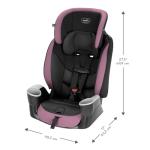 Evenflo Maestro Sport Booster Car Seat (Whitney Purple)