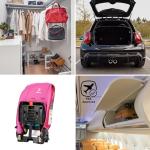 Diono Radian 3R, All-in-One Convertible Car Seat, Rear and Forward Facing, 10 Years 1 Car Seat, Slim Fit 3 Across, Pink Cotton Candy